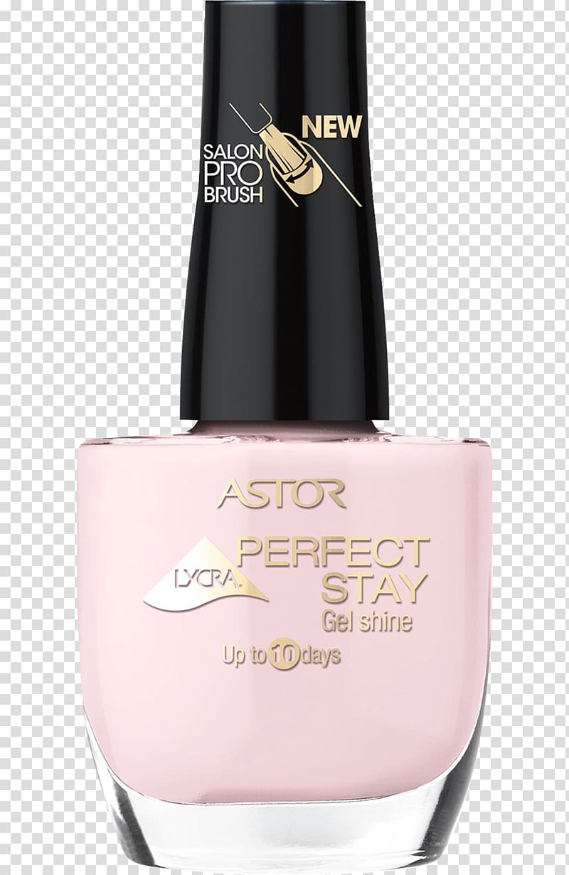 Nail Polish Lacquer Astor Cosmetics, pink shine transparent background PNG clipart
