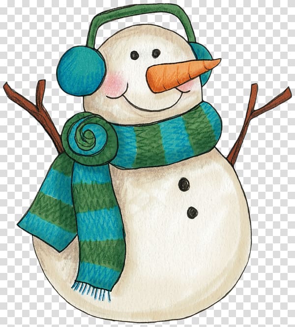 Snowman Christmas YouTube , Wearing a headset snowman transparent background PNG clipart