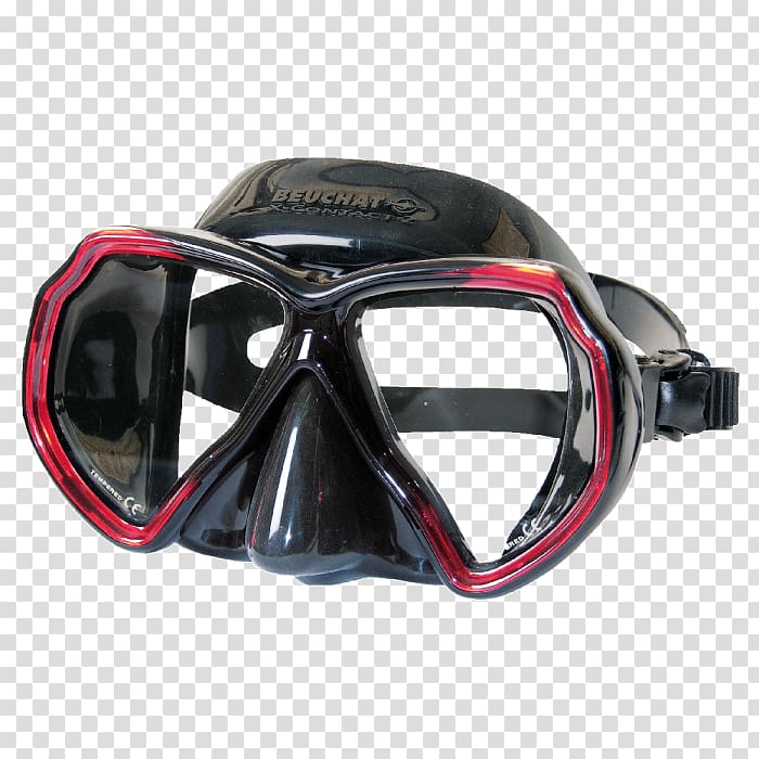 Beuchat Diving & Snorkeling Masks Scuba diving Underwater diving, mask transparent background PNG clipart