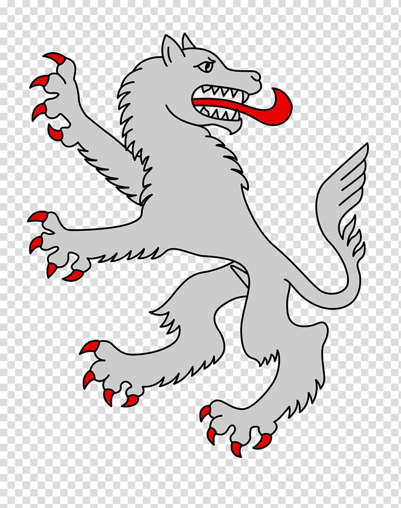 Gray wolf House Stark Wolves in heraldry Coat of arms, wolf transparent background PNG clipart