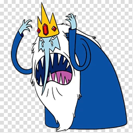 Ice King Marceline the Vampire Queen Sticker Telegram Adventure Time Season 3, gumball richard transparent background PNG clipart