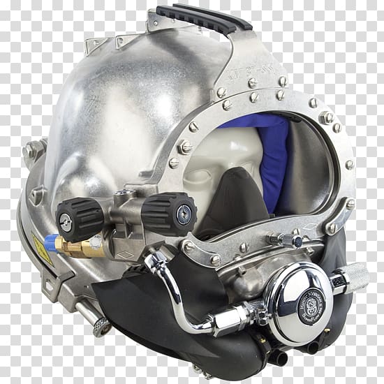 Diving helmet Kirby Morgan Dive Systems Underwater diving Professional diving Scuba diving, Helmet transparent background PNG clipart
