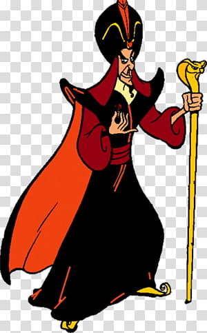 Jafar Iago Genie Aladdin Princess Jasmine, Disney Villain