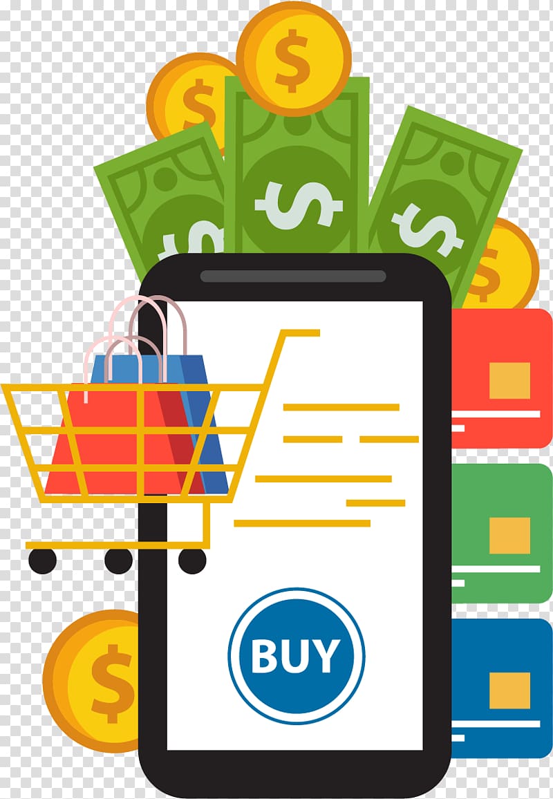 Online shopping Supermarket, Mobile phone supermarket shopping consumption transparent background PNG clipart