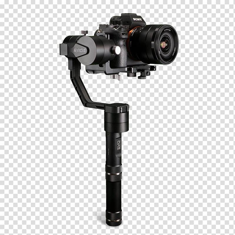 Mirrorless interchangeable-lens camera Gimbal Camera stabilizer Digital Cameras, camera transparent background PNG clipart