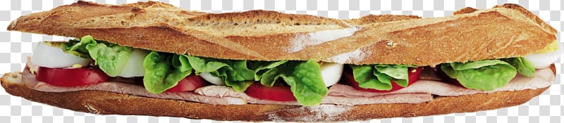 Hamburger Butterbrot Sandwich, Long sandwich bread transparent background PNG clipart
