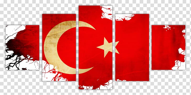 Flag of Turkey Painting rise of political Islam in Turkey, Tablo transparent background PNG clipart