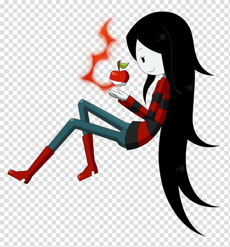 Marceline the Vampire Queen Ice King Finn the Human Cartoon Drawing, finn the human transparent background PNG clipart