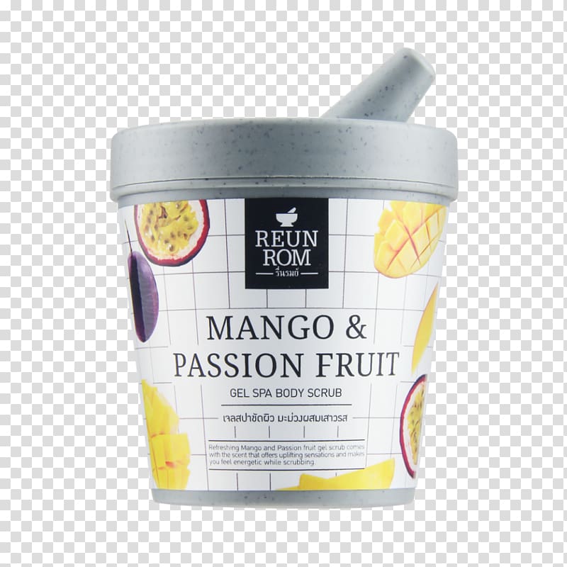 Exfoliation Gel Aloe vera The Body Shop Passion Fruit, body scrub transparent background PNG clipart