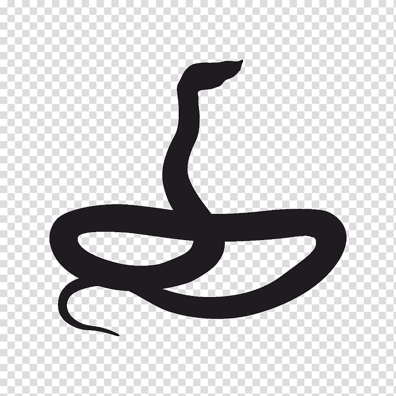 Snake Silhouette Ptyas mucosa , snake transparent background PNG clipart