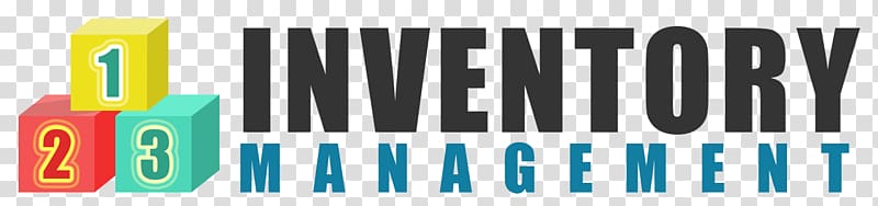 Logo Inventory management, design transparent background PNG clipart