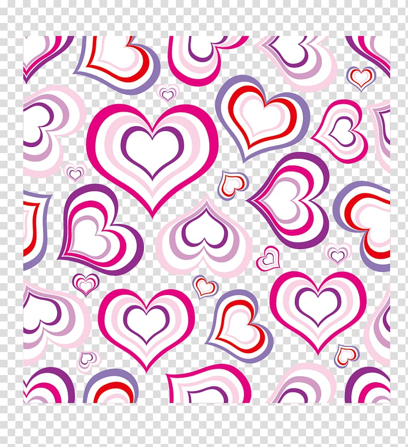 , Love frame background material transparent background PNG clipart