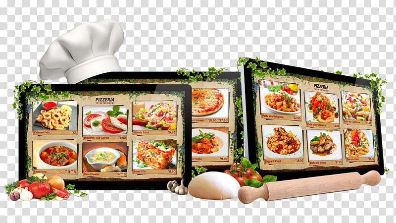 Digital Signs Microsoft PowerPoint Menu Product, restaurant menu examples transparent background PNG clipart