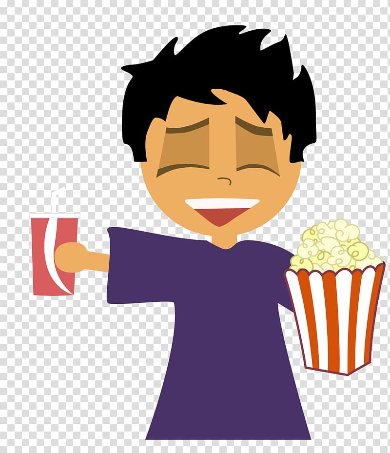 Human behavior Popcorn Towel , korea cartoon character transparent background PNG clipart
