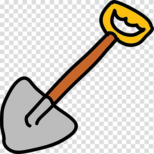 Shovel Cartoon , Cartoon shovel transparent background PNG clipart