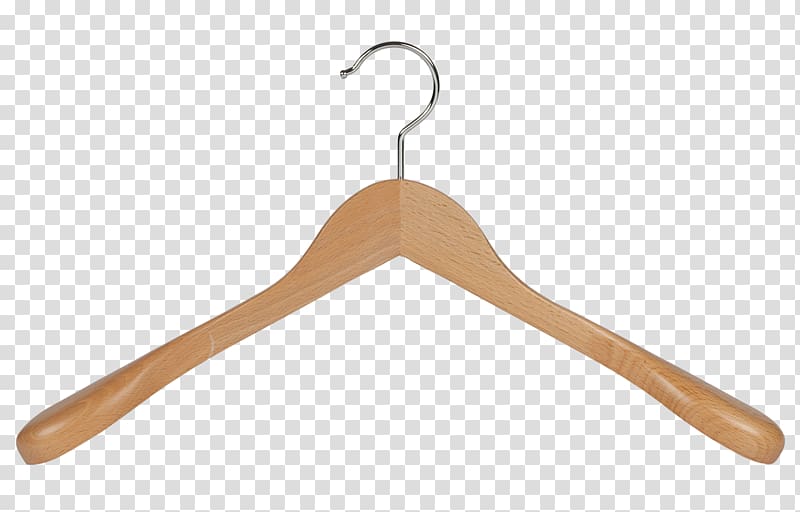 Clothes hanger T-shirt Wood Clothing Dress, T-shirt transparent background PNG clipart