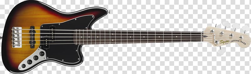 Fender Jaguar Bass Fender Precision Bass Squier Bass guitar, Bass Guitar transparent background PNG clipart
