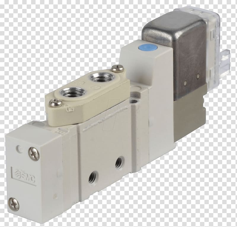 Solenoid valve SMC Corporation Electricity Pneumatics, others transparent background PNG clipart