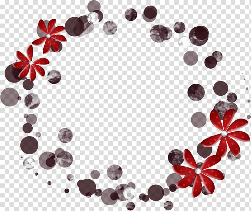 Flower Petal Circle, Flower decoration ring transparent background PNG clipart