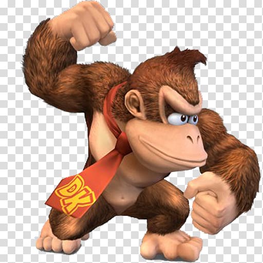 Donkey Kong Country Returns Super Smash Bros. Brawl, Donkey Kong MARIO transparent background PNG clipart