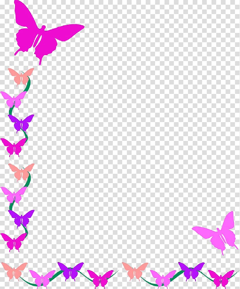 May , Butterflies and flowers transparent background PNG clipart