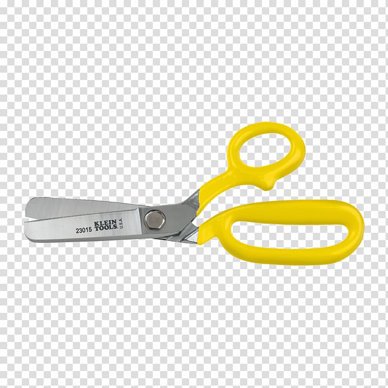 Scissors Serrated blade Klein Tools Cutting, Serrated Blade transparent background PNG clipart