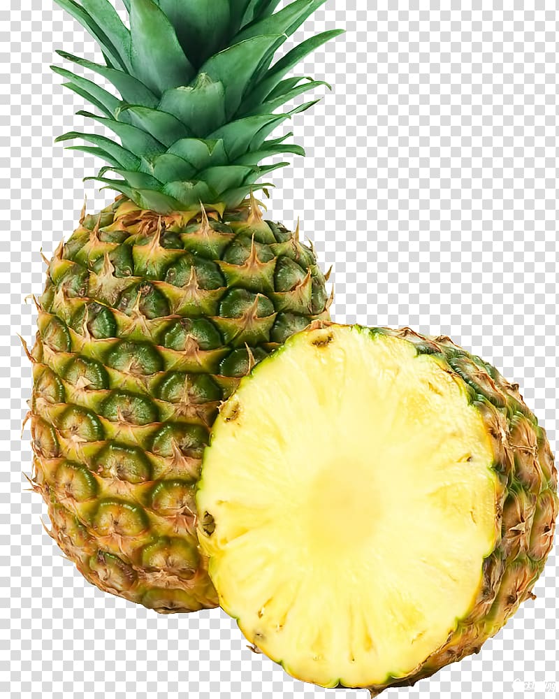 Pineapple transparent background PNG clipart