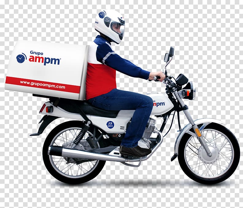 Car Motorcycle Courier Scooter Motard, car transparent background PNG clipart