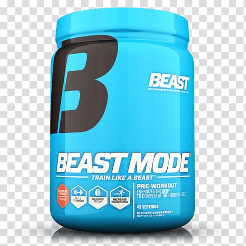Dietary supplement Brand Pre-workout Product design Liquid, beast mode transparent background PNG clipart