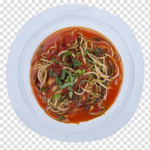Spaghetti alla puttanesca Chinese noodles Pasta al pomodoro, transparent background PNG clipart