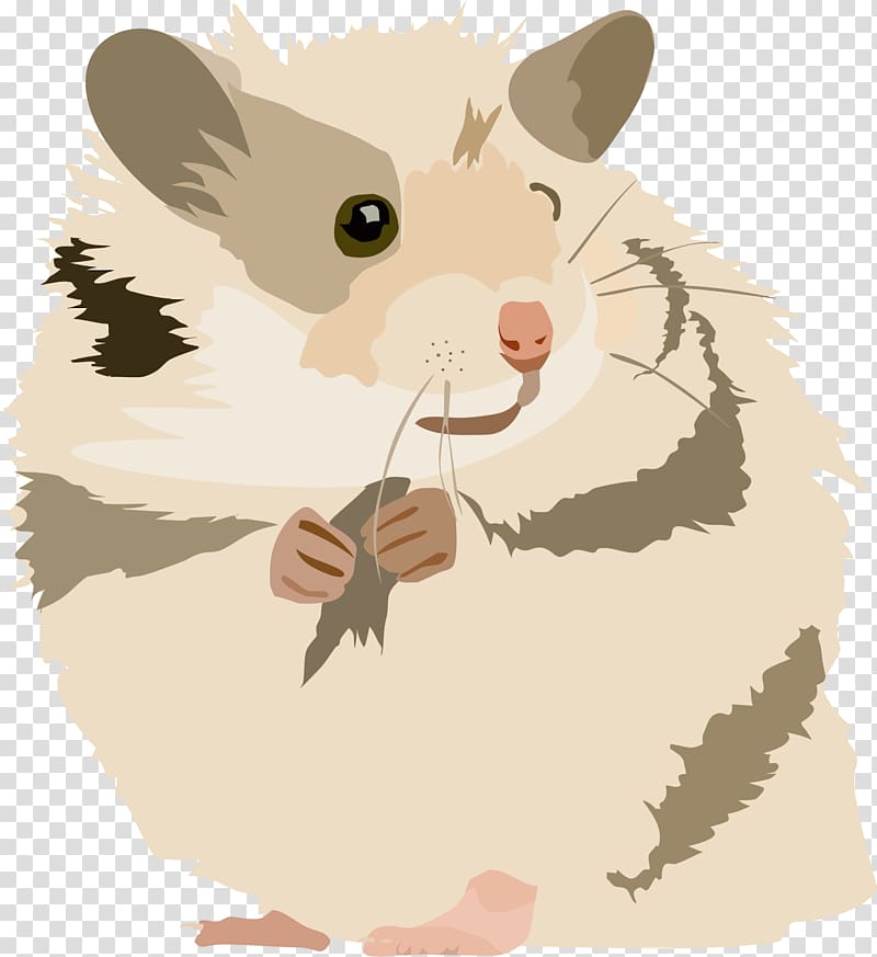 Golden hamster Gerbil Mouse Rodent, Cute Gerbils transparent background PNG clipart