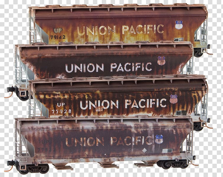 Train Railroad car Pacific Western Rail Systems Rail transport, acf boxcars transparent background PNG clipart