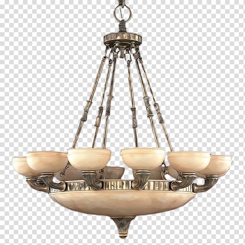 Chandelier Silver sulfadiazine Ceiling, silver transparent background PNG clipart