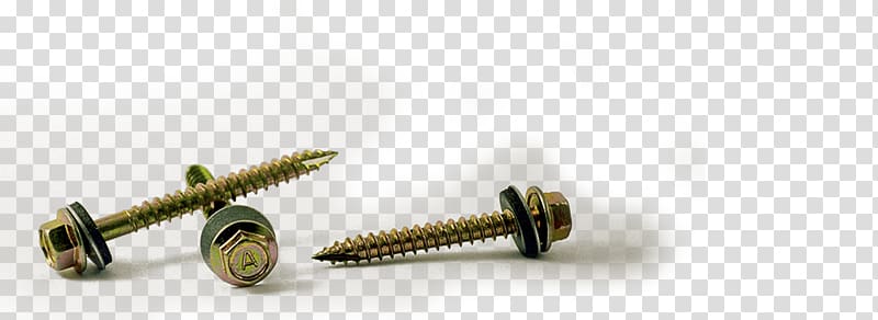Fastener 01504 Brass ISO metric screw thread, Brass transparent background PNG clipart