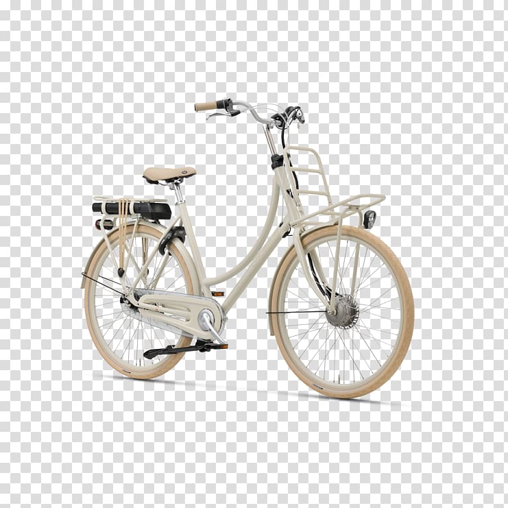 City bicycle Batavus Diva Plus N7 (2018) Electric bicycle, Bicycle transparent background PNG clipart