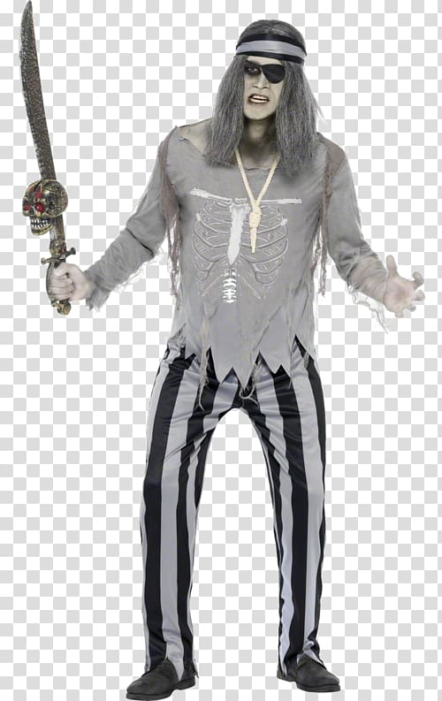 The Ghost Pirates Halloween costume Disguise Halloween costume, ghost costume transparent background PNG clipart