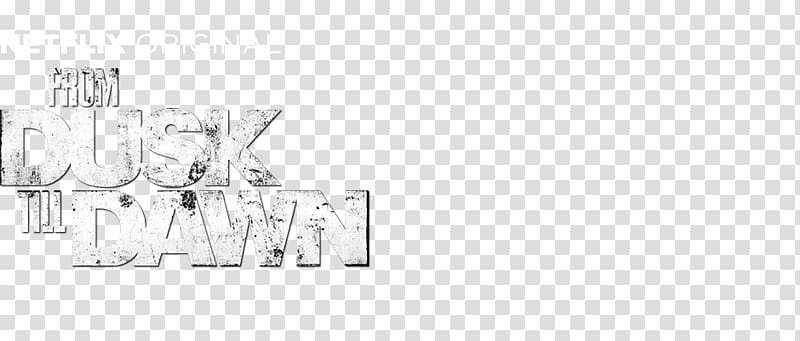 White Line art Font, From Dusk Till Dawn transparent background PNG clipart