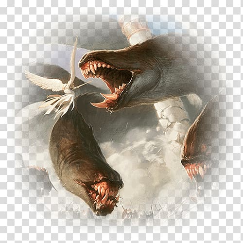 Magic: The Gathering Commander Apocalypse Hydra Lernaean Hydra Dragon, dragon transparent background PNG clipart