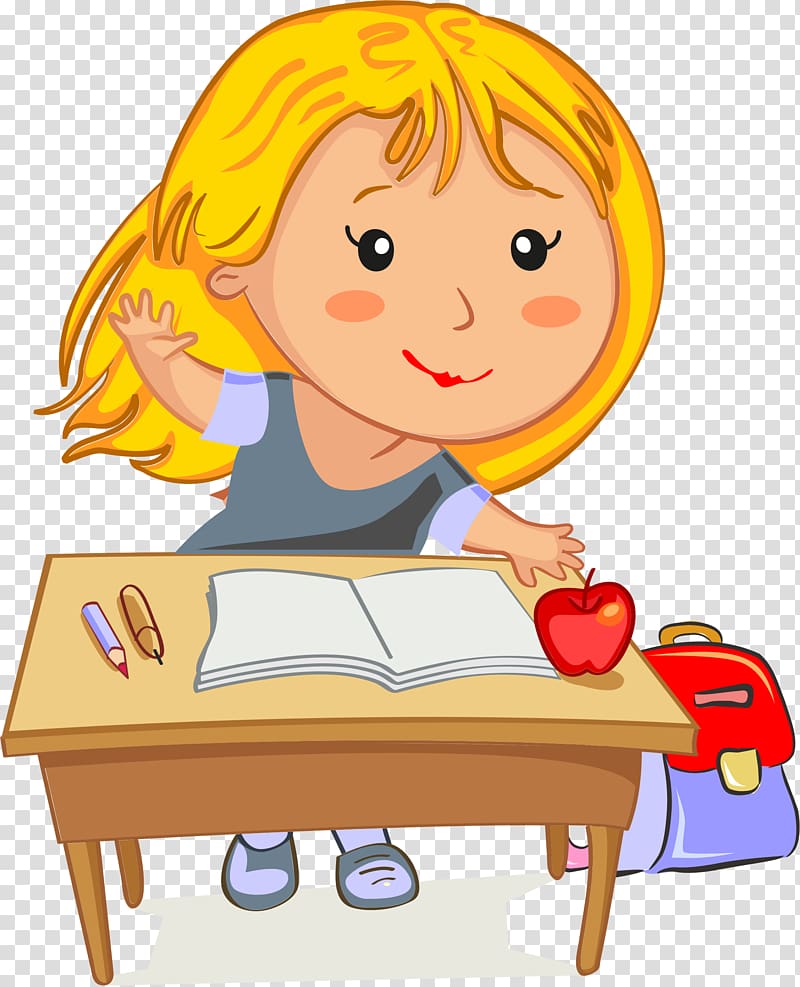 Student School Girl , Unhappy Student transparent background PNG clipart