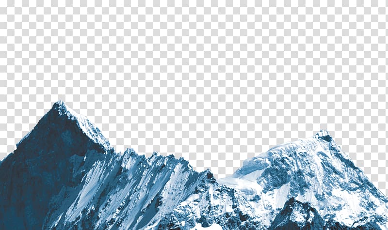 snow capped mountain, Himalayas Icon, mountain transparent background PNG clipart