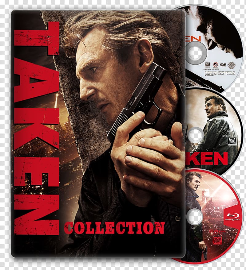 Liam Neeson Bryan Mills Taken 3 Taken Film Series, poster transparent background PNG clipart