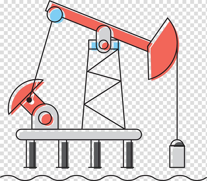 Extraction of petroleum Drawing Oil field Industry, Offshore