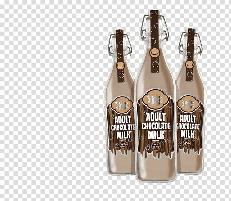 Beer bottle Chocolate milk Alcoholic drink Glass bottle, beer transparent background PNG clipart