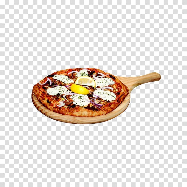 Pizza Italian cuisine Cafe Fast food Slider, Bacon spicy chicken pizza transparent background PNG clipart