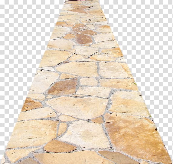 brown concrete pavement, Garden path sentence Stone Patio Material, Stone transparent background PNG clipart