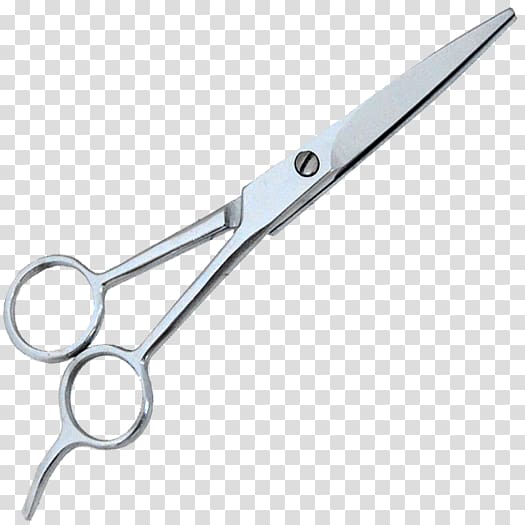 Scissors Hair-cutting shears Hairstyle Barber, cut transparent background PNG clipart