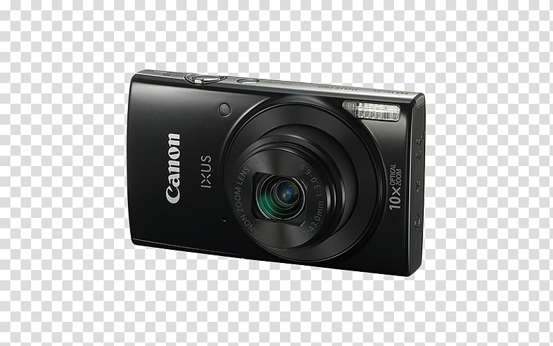 Point-and-shoot camera Canon PowerShot ELPH 185 Megapixel, Camera transparent background PNG clipart