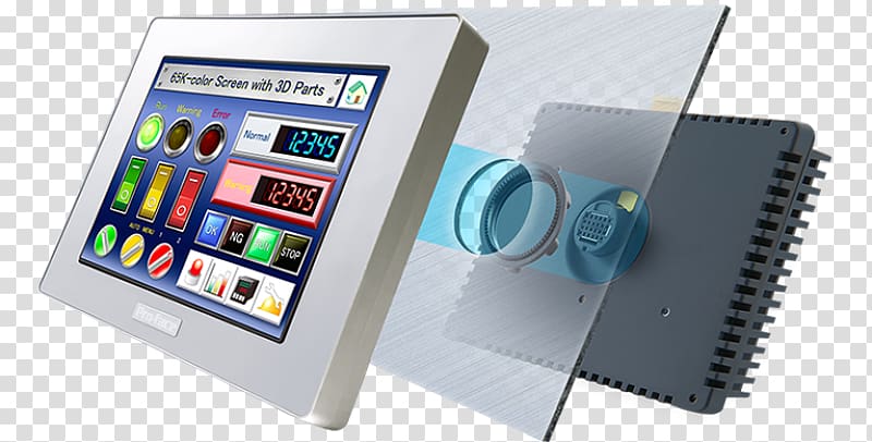 User interface Industrial PC Touchscreen Automation Computer Monitors, others transparent background PNG clipart