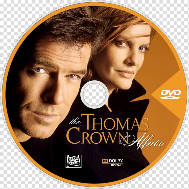 The Thomas Crown Affair Blu-ray disc Pierce Brosnan Hollywood DVD, Thomas Crown Affair transparent background PNG clipart