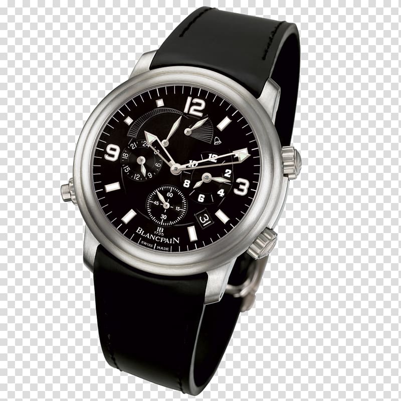 Villeret Diving watch Blancpain Movement, watch transparent background PNG clipart